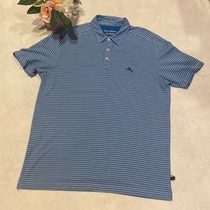 Tommy Bahama ISLANDZONE Size L Pullover Polo